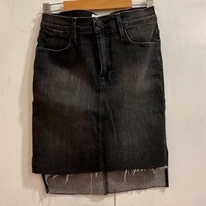 *like new* FRAME high-waisted denim skirt